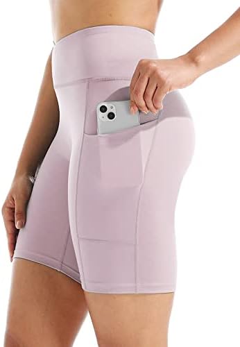 Cadmus 3 pakiranje ženskih V-waist joga kratkih hlača spandex kompresije Bikera kratke hlače duboke bočne džepove