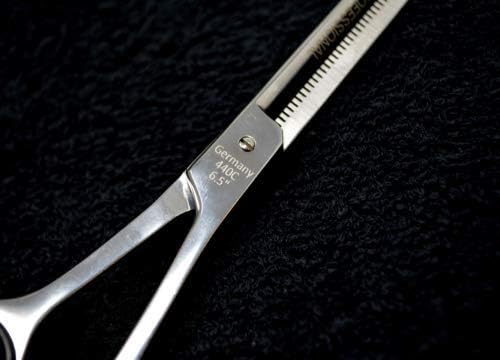 XPERSIS Pro rezanje kose Oštro brijač za stanjivanje 6,5 Lagana težina Njemačka je napravila vrhunski čelik s odmorom prsta