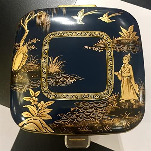 Kanta za smeće Paifa, sofisticirano i elegantno francusko smeće za kućanstvo može ručno oslikati u boji Lakirano zlato list vile smeće