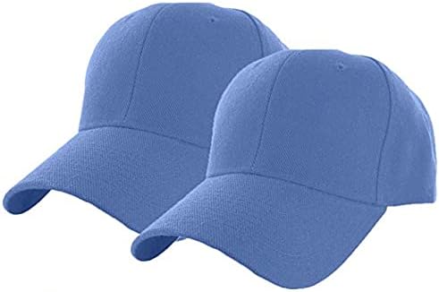 2pc Vintage podesivi oprani šeširi ljeto na otvorenom solidne pune i kape, ljetni šešir bejzbol kapu Mesh Sportski muškarci Ženski