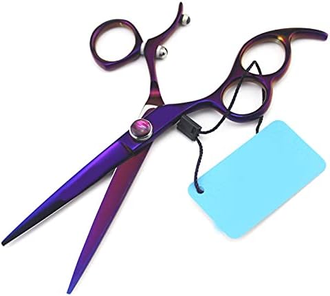 Škare za rezanje kose, 6inčane lijeve škare Japan Skissors Scissors brijač za brijanje rotacijske ručke salonski alati za frizure precizne