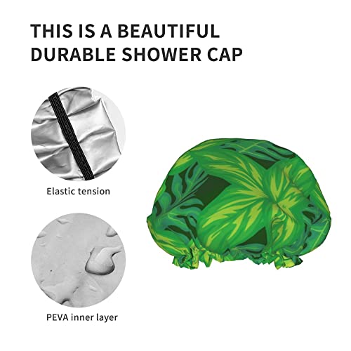 Tropska kape za kupanje za kupanje za djecu kapu za kosu za višekratnu upotrebu kape za tuširanje mekane i elastične kape za kosu za