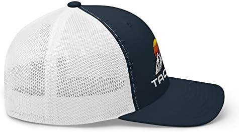 Vezene, višebojne opcije, kapica grada Tacoma Trucker. Tacoma Washington. Retro vintage šešir. Tacoma Trucker Hat