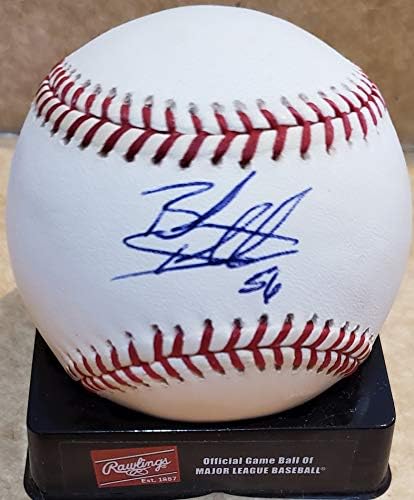 Autografirani Brandon Duckworth Službeni bejzbol Major League