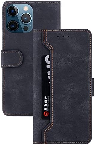 Torbica Yansguard za iPhone 13 Pro Max, luksuzna torbica za telefon u stilu flip-novčanik s držač kartice za iPhone 13 Pro Max 5G,