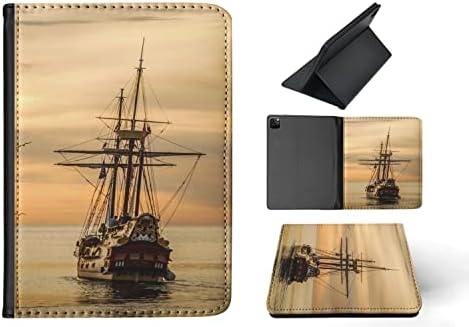 Old Vintage brodski brod za jedrilice Flip Tablet poklopac za Apple iPad Pro 11 / iPad Pro 11 / iPad Pro 11