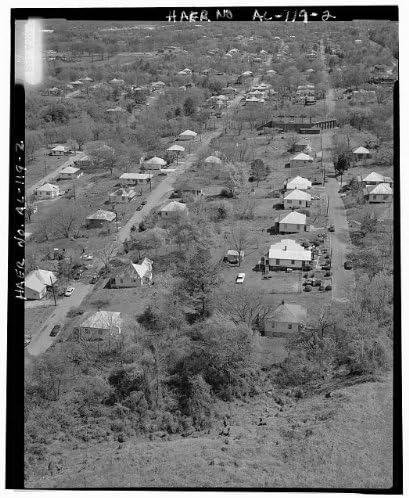 PovijesneFindings Foto: Ishkooda zajednica, Spaulding Road, Birmingham, okrug Jefferson, Alabama, AL, 2