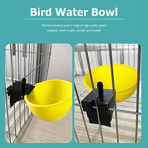 10pcs zdjela za hranjenje ptičjeg kaveza prepeličja kokošinjac šalice za piće pileće vode pojilica za golubove dozator hrane za domaće