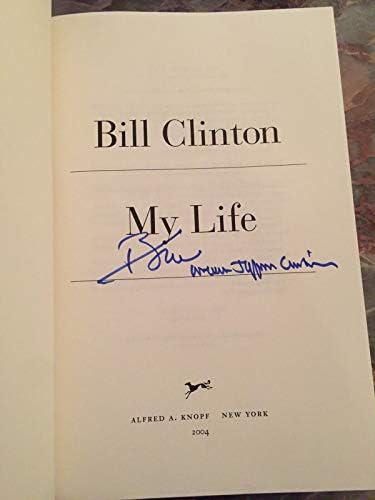 William Jefferson Clinton Bill potpisao je autogram My Life prvog izdanja 1/1
