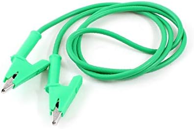 X-DREE 1M dugački zeleni multimeterski napajanje aligator Clip Test Olovni kabel (cavo div prova po pinze a coccodrillo di alimentazione