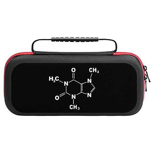 Kofeinski molekula Gamer Nerd Geek Science Traveling Torbe Tote Torba za Nintendo Switch pribor ima 20 torbica za igru