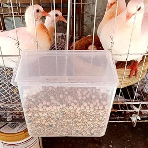 Automatska hranilica za golubove-hranilica za papige pribor za kavez Pribor za papigu kanarinca Kakadu zeba