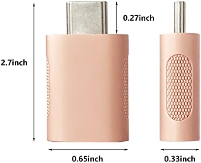 Kallaudo USB C na USB adapter 10Gbps USB C na USB 3.0 OTG adapter, Thunderbolt 4/3 na USB ženski adapter za MacBook Pro, iPad i više