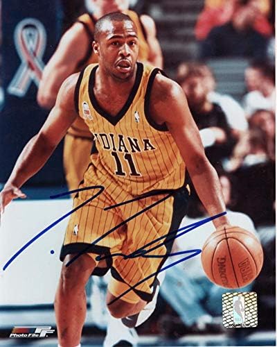 Jamaal Tinsley Indiana Pacers potpisala je autograpd 8x10 fotografija w/coa