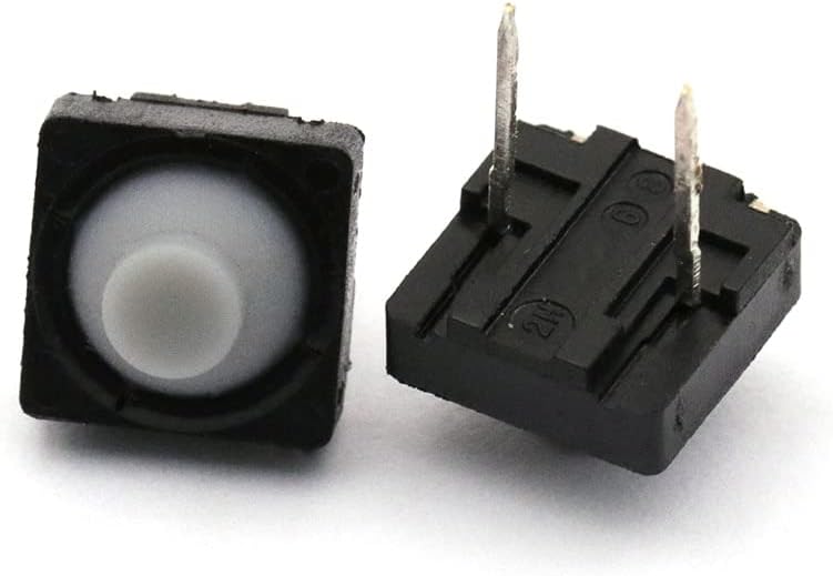 10pcs Touch Switch 8x8x5 pin 5H silika gel tihi gumb s dvije noge provodljivi sklopka silikonskog gumba 2pin 8 * 8 * 5 mm