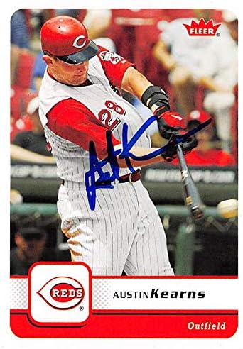Skladište autografa 626833 Austin Kearns Autografirana bejzbol kartica - Cincinnati Reds 2006 Fleer - No.309