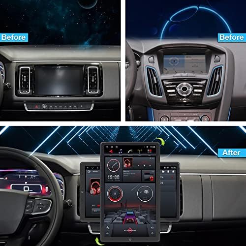 ŠILJAK Android Auto stereo radio GPS 13,6 cm s ručnim okretanjem 8 jezgri 8G + 256G s bežičnim reprodukcijom automobila Android Auto