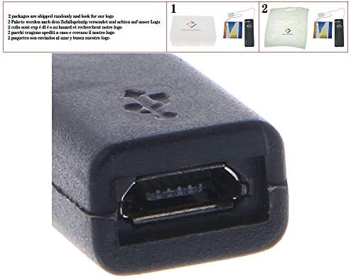 DC 5,5x2.1 mm muški čep na mikro USB adapter za adapter za adapter za konekciju