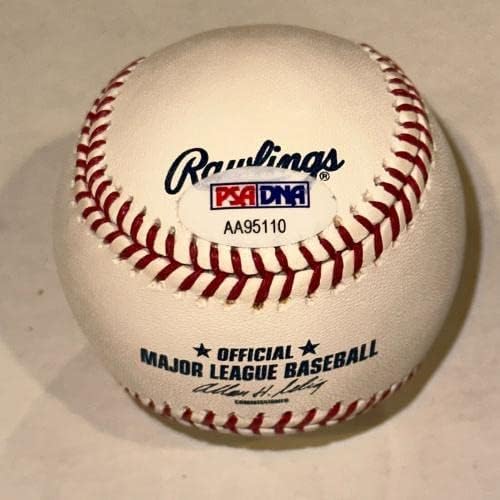 Gary Peters potpisao službeni MLB bejzbol w/psa coa & roy inscrp - autogramirani bejzbols