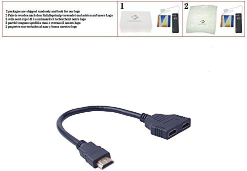 1080p 2 Port HDMI SPITTER 1 U 2 OUT HDMI MUŠKARCI DO HDMI VIDEO CABLES HDMI Switch Converter Converter HDMI za PC, ≤0,5m