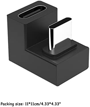 Dnevnički komad U-oblika 360 ° kutni USB 3.1 Tip C muško-ženskog USB C Converter Adapter, za laptop pametnih telefona
