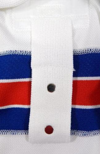 New York Rangers prazna igra izdala je bijeli dres reebok 56 dp40475 - igra korištena NHL dresova