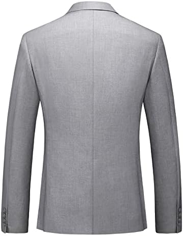 Muško ležerno uklopljeno odijelo sako jakna s jednim gumbom lagani sportski kaputi večernja haljina ležerni poslovni sako