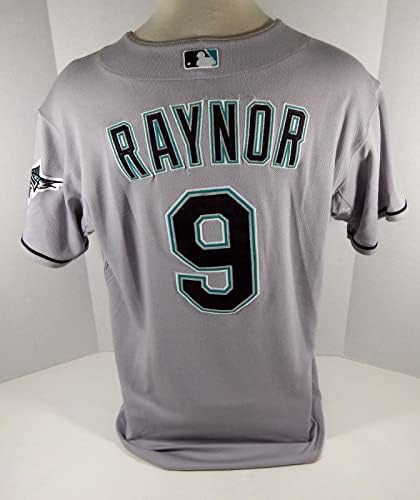 2008. Florida Marlins John Raynor 9 Igra je koristila sivi dres Arizona Fall League 59 - Igra korištena MLB dresova