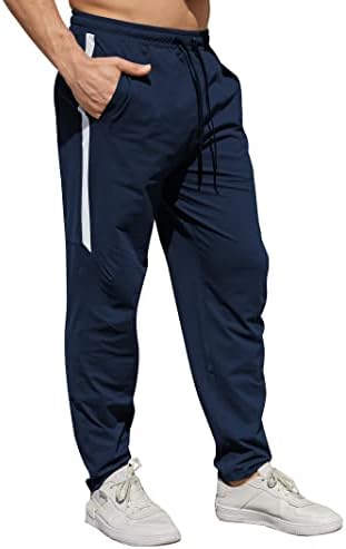 Admyyrol muške performanse Tehnološke trenirke aktivne atletske jogger hlače Gym Brzi suhe hlače casual