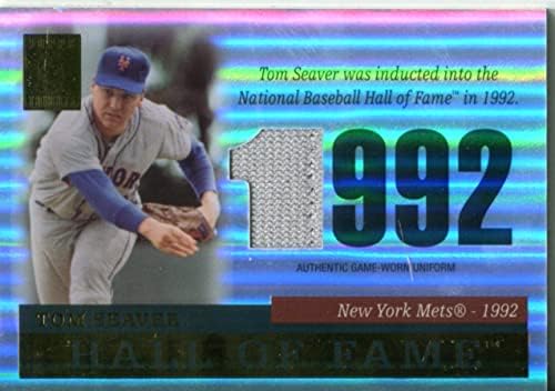 Tom Seaver 2004 Topps Tribute Hall of Fame Game Igra nošena Jersey Card - MLB igra korištena dresova