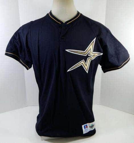 1997-99 Houston Astros 62 Igra Upotrijebljena mornarskog dresa prakticiranja NP REM 836 - Igra korištena MLB dresova