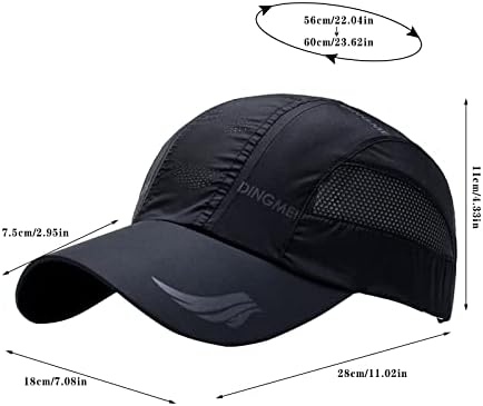 Kapica za žene zaštite od sunca unisex golf cap cool kape za odrasle dnevno koriste tate šeširi slojeni šeširi na sve meč ulice ulice