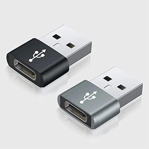 USB-C ženska osoba za USB muški brzi adapter kompatibilan s vašim Google Pixel 4 za punjač, ​​sinkronizaciju, OTG uređaje poput tipkovnice,