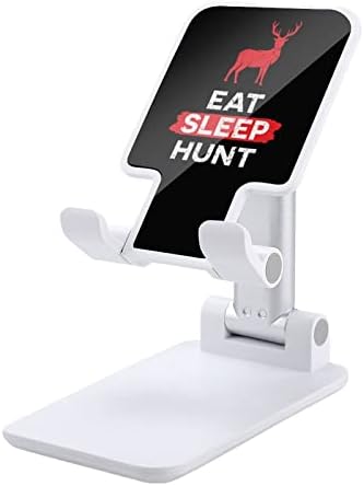 Eat Sleep lov jeleni jeleni stalak za mobitel sklopiv držač telefona Prijenosni stalak za pametni telefon Telefon