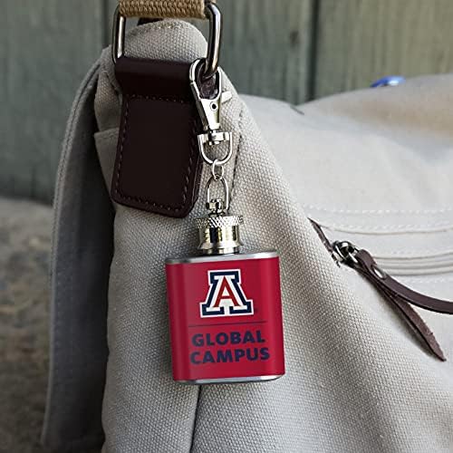 Globalni Kampus Sveučilišta u Arizoni mini privjesak za ključeve od nehrđajućeg čelika od 1 oz