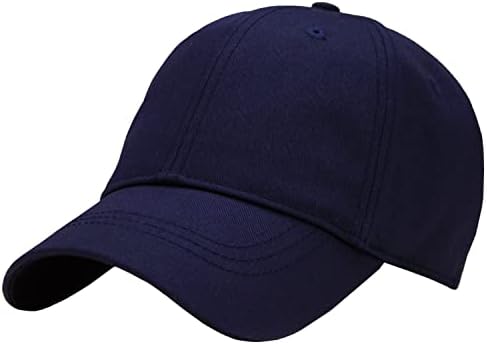 12 komada bejzbol kapa za žene klasične tate-hat podesive nekonstruirane obične kape