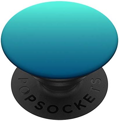 Jednostavna čvrsta boja Chic Ombre Turquoise Design Popsockets zamijeni popgrip