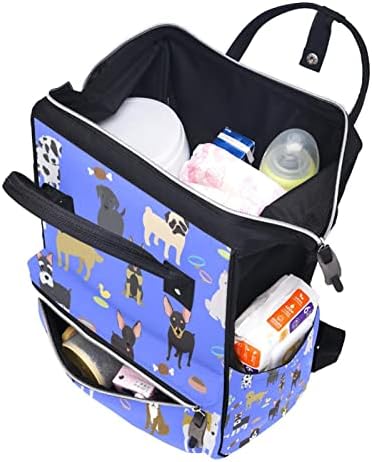 Guerotkr putuju ruksak, vrećice pelena, vreća s ruksakom, crtani film različite vrste pasa