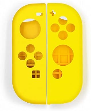 Debinuc tekući silikonski futrola, kompatibilna s Switch Joycon Grip silikonskim futrolom, žuta