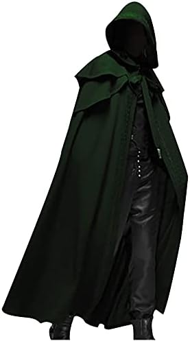 Muški retro gotički kaputi crne jakne vodootporan kaput za automobile Halloween casual stranka solidna dugačka ogrtač pozornice odijela
