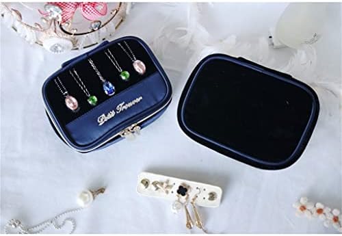 Japanska baršunasta kvadratna kutija za nakit prsten naušnica ogrlica velika prostrana torba za nakit putna Prijenosna torba za pohranu