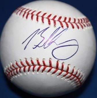 Taylor Buchholz Autografirani službeni bejzbol Major League - Autografirani bejzbols