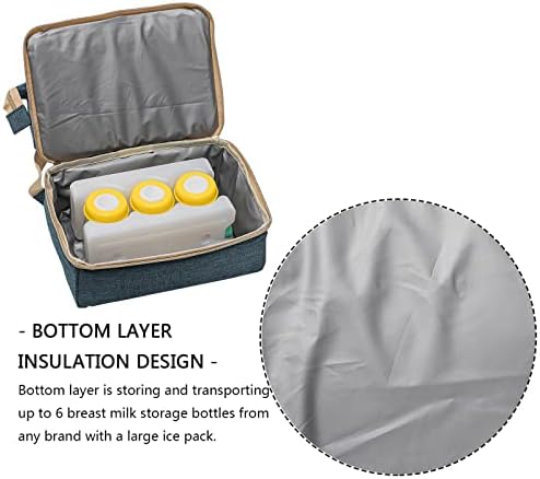 Ruksak pumpe za dojku - hladnije i vrećica otporna na vlagu dvostruki sloj za majku na otvorenom, radni ruksak s USB priključkom za