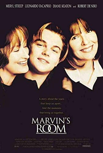Marvinova soba - 27 X40 originalni filmski plakat One List 1996 Meryl Streep Leonardo DiCaprio