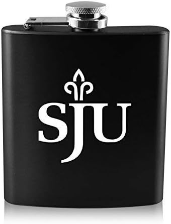 LXG, Inc. Sveučilište Svetog Josipa - 6 oz. Boja žarulje od nehrđajućeg čelika-crna