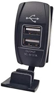 JMT 3.1A 5V izlaz 12-24V LED Univerzalni punjač za automobile Vodootporni utičnica za punjenje USB priključka za automatsko dodavanje