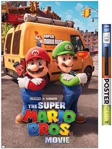 Trendovi International The Super Mario Bros. Film - Brooklyn Key Art Wall Poster