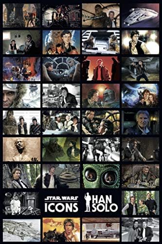 Ikone Star Wars Han Solo 12 X18 originalni poster 2018 NYCC Ratovi zvijezda