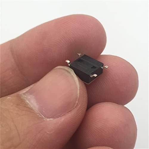 Gumb za prekidač napajanja 50pcs 6x6x4.3 mm 4PIN SMT G88 Taktilni takt Push gumb Micro Switch Self-Resete Dip Top Bakreni prekidači