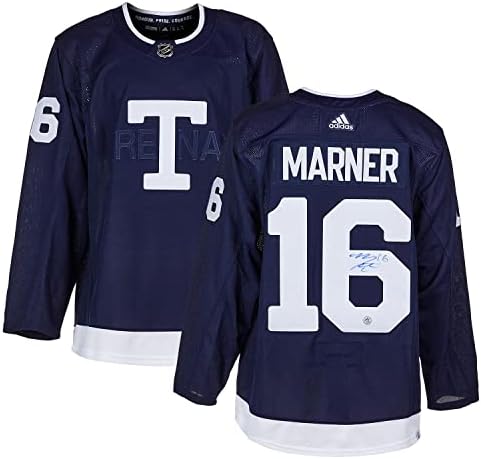 Mitch Marner potpisao je Toronto Maple Leafs 2022 Klasični baština Adidas Jersey - Autografirani NHL dresovi